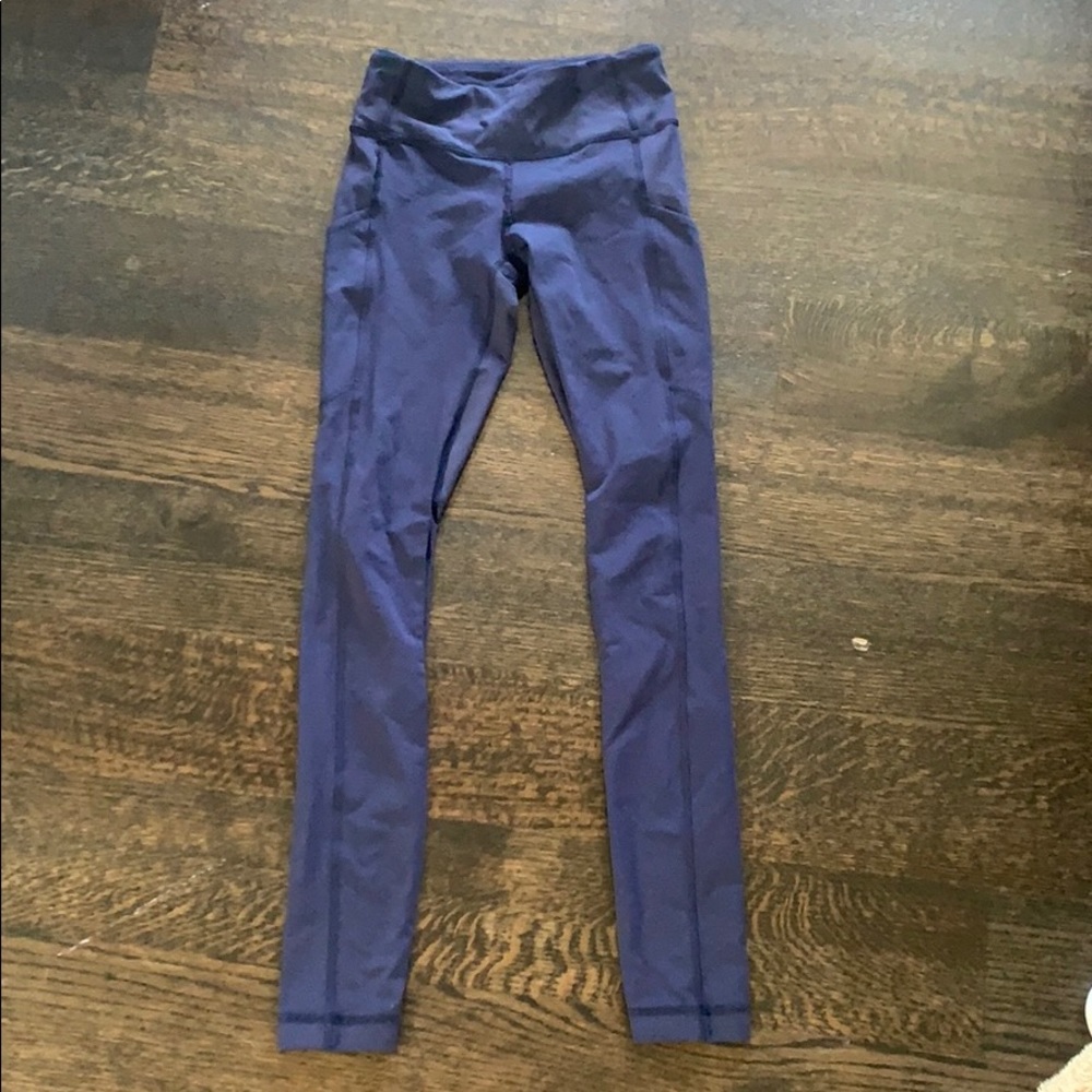 Navy blue lululemon leggings